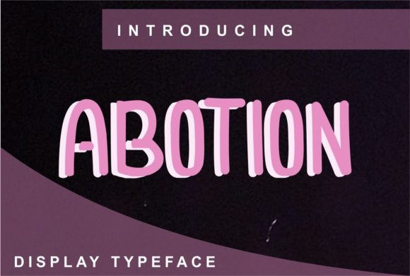 Abotion: The Display Typeface That Elevates Editorial Design
