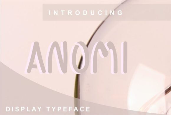 Anomi Typeface: The Display Font for Consistent Small Business Branding