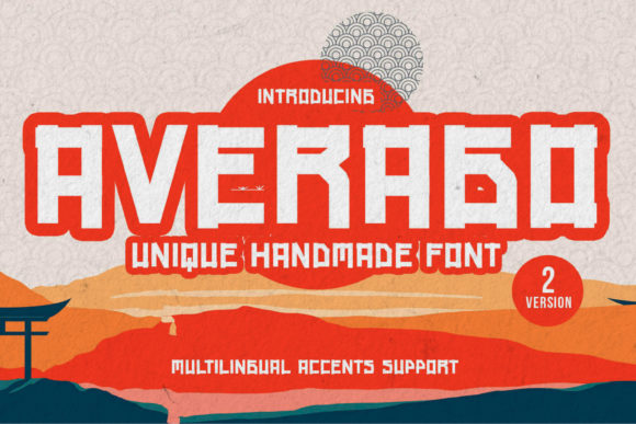 Averago: The Bold Display Typeface That Drives Campaign Impact