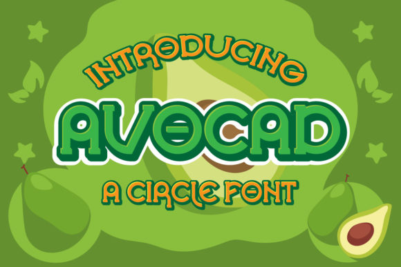 Avocad: A Cool Display Font for Relaxed Brand Identities