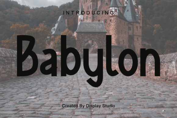 Babylon Font for Business Branding