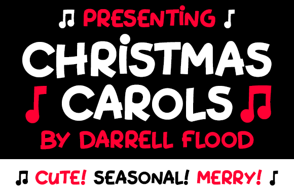 Christmas Carols: The Bold Display Typeface for Festive Marketing
