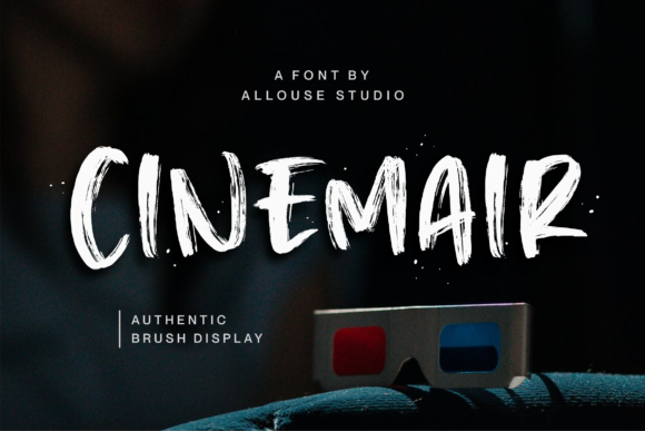 Cinemair: A Modern Display Font for Bold Visuals