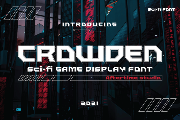 Crowden: The Futuristic Display Font That Transforms Small Business Branding