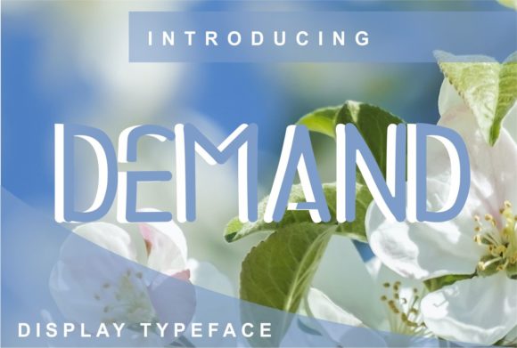 Demand: The Display Typeface That Stops the Scroll