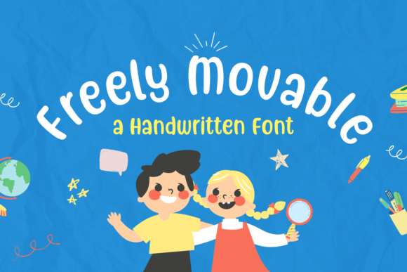 Freely Movable Font for Dynamic Branding