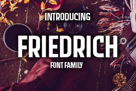Friedrich: The Bold Display Typeface for Scroll-Stopping Campaigns