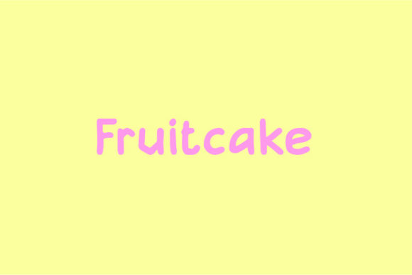 Fruitcake: The Trendy Display Font That Elevates Any Brand Identity