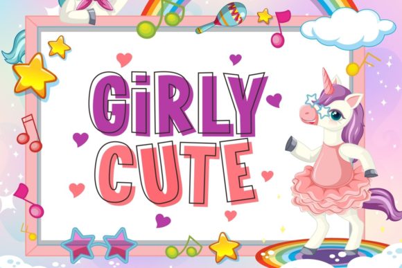 Girly Cute Font for a Fresh Brand Look