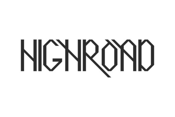 Highroad: The Bold Display Typeface for Polished Brand Identity