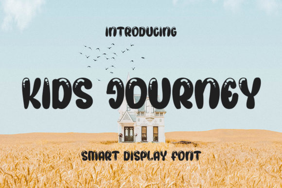 Kids Journey: The Display Font That Transforms Campaign Headlines