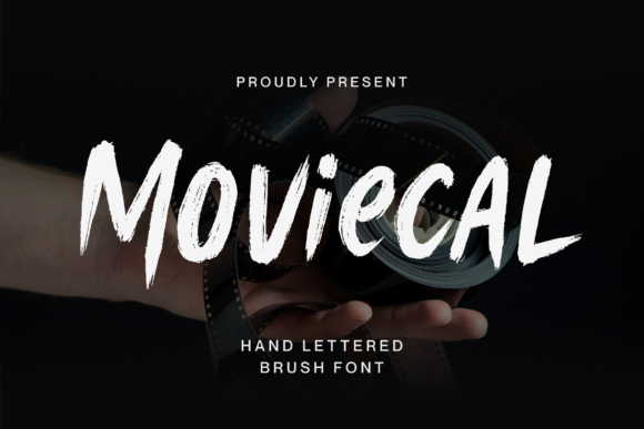 Moviecal: A Stylish Display Font for Urban Campaigns