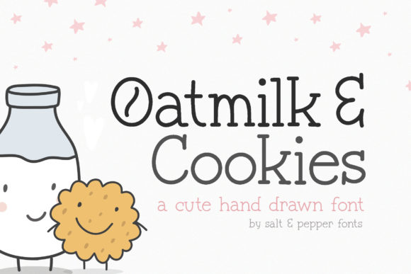 Oatmilk Cookies: The Perfect Display Font for Handmade Brands