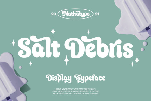Salt Debris: The Premium Display Font for Scroll-Stopping Brand Identity