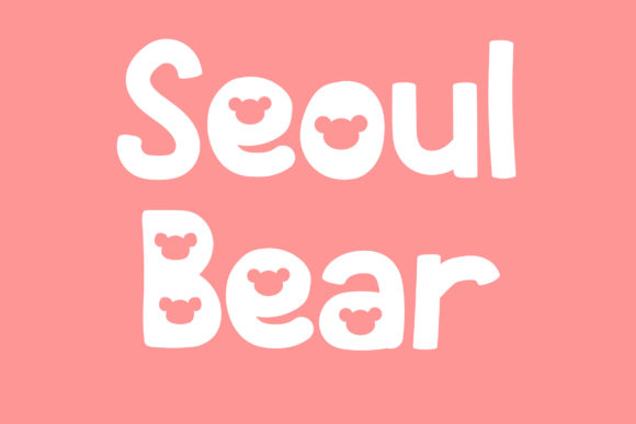 Seoul Bear: The Bold Typeface That Transforms Small Business Branding