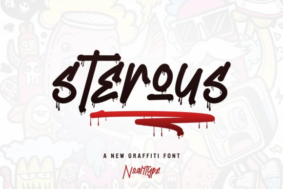 Sterous: The Creative Display Font for Bold Web Design