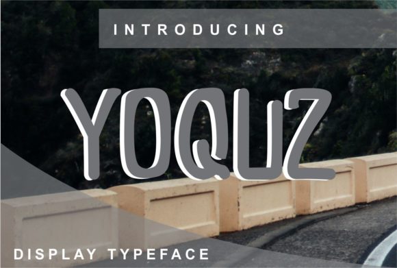 Yoquz: The Display Typeface That Elevates Campaign Visuals